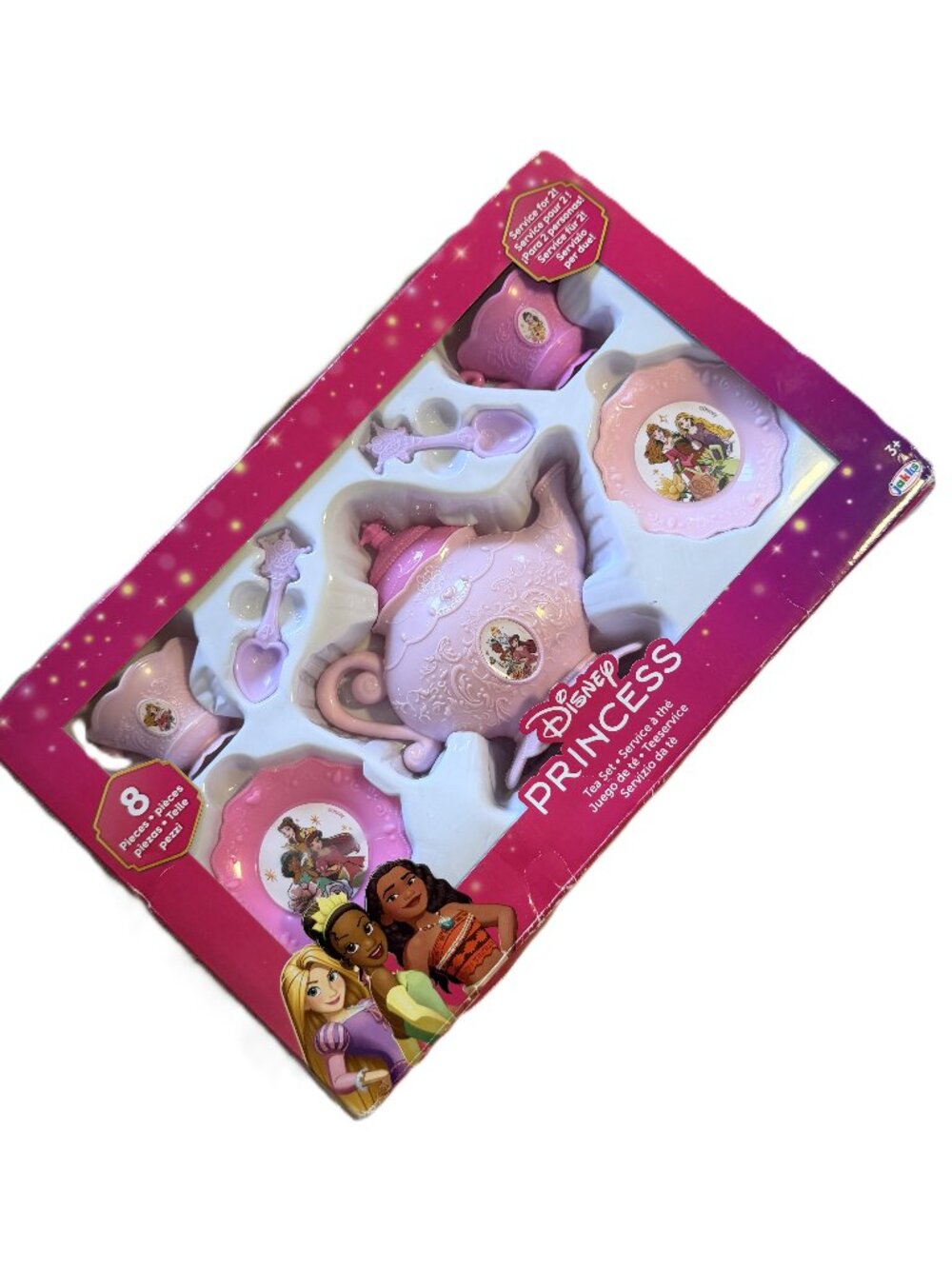 Disney Princess Tea Set 8 Piece New